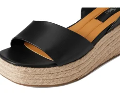 Franco Sarto L-tiffany Espadrille Sandals Black Sale