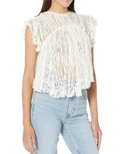 Women Free People Lucea Lace Top