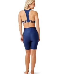 Carve Designs Lucie Compression Shorts Navy Best