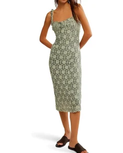 Women Free People Lucinda Lace Midi