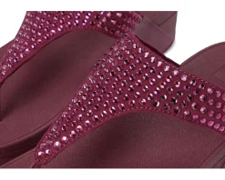 Women FitFlop Lulu Maxi-Crystal Toe-Post Sandals