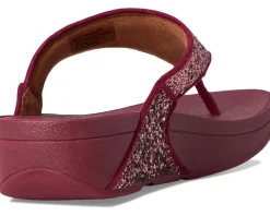 Women FitFlop Lulu Multi-Tonal Glitter Toe-Post Sandals