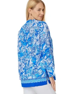 Women Lilly Pulitzer Luna Bay Tunic