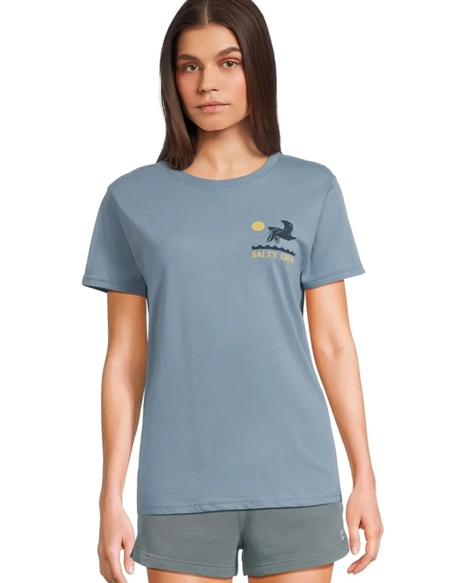 Women Salty Crew Lunch Time Boyfriend Tee