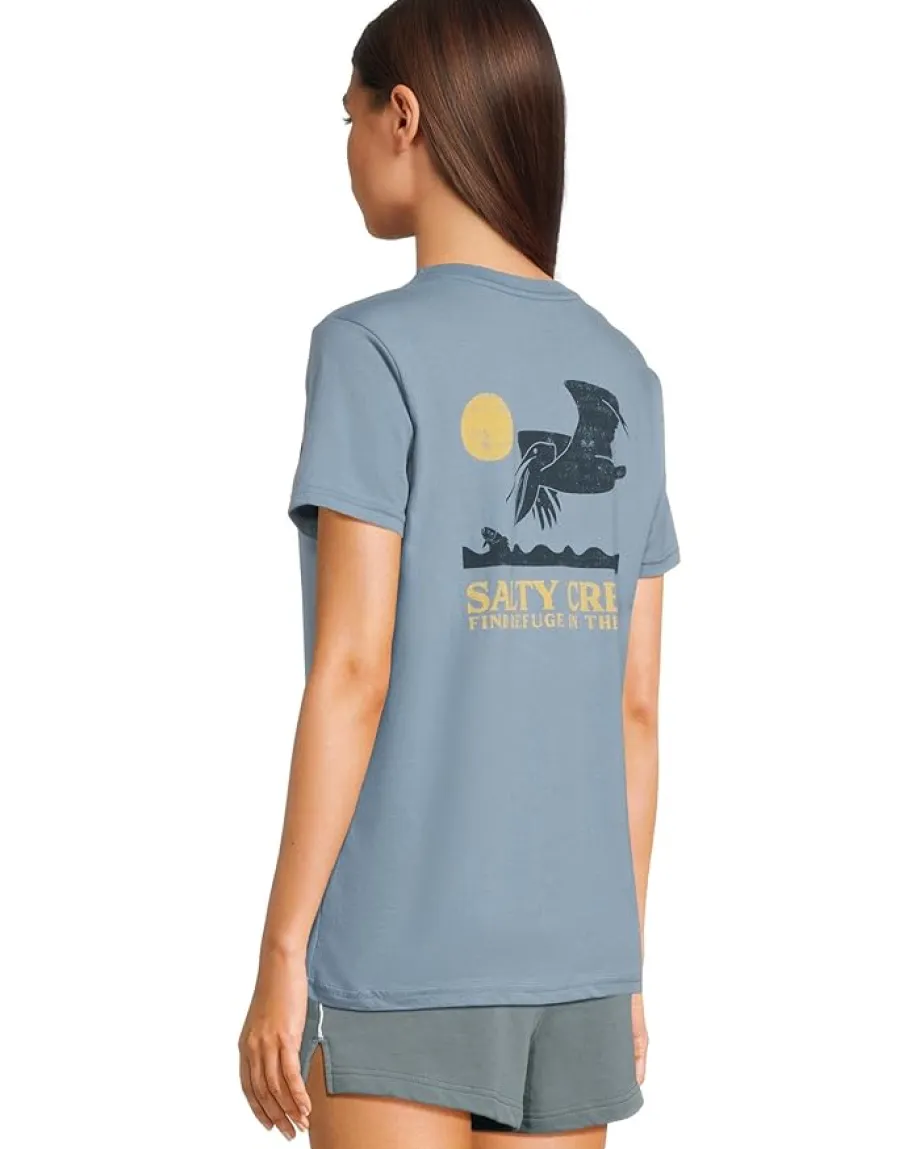 Women Salty Crew Lunch Time Boyfriend Tee