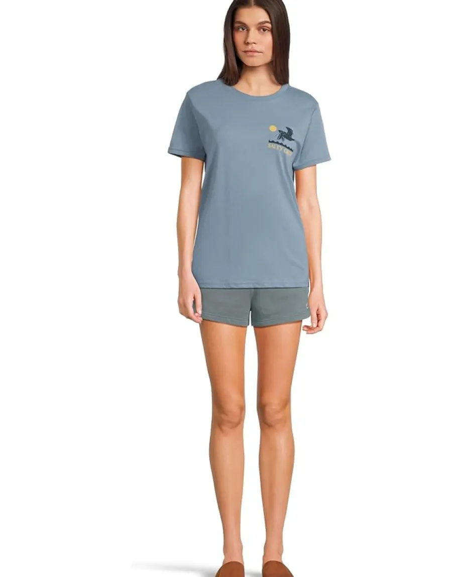 Women Salty Crew Lunch Time Boyfriend Tee