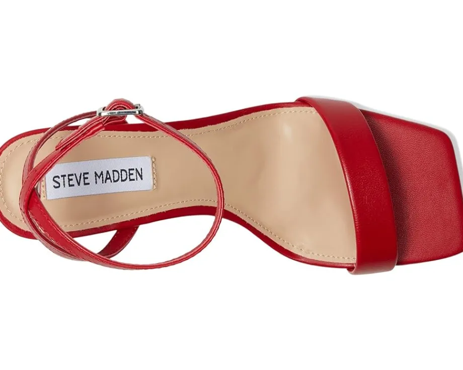 Steve Madden Luxe Red Leather Discount