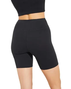 Eberjey Luxe Sweats - The Bike Shorts Black Clearance