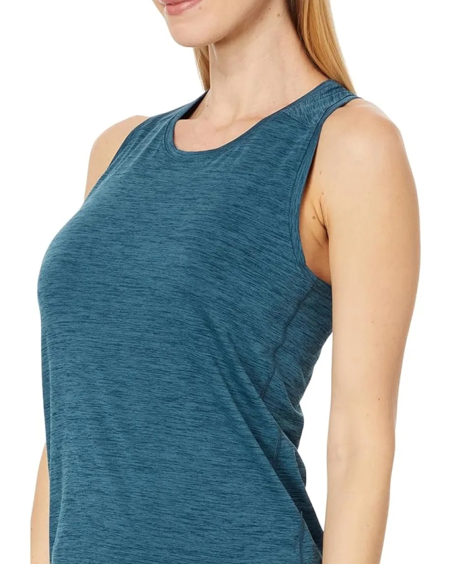 Brooks Luxe Tank Heather Ocean Drive Discount