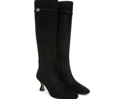 Sam Edelman Lyla Black Suede Wide Calf Sale