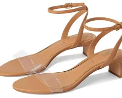 Women Vince Camuto Lylahs Kitten Heel Ankle Strap Sandals