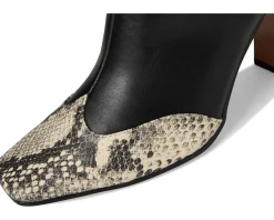 Steve Madden Lyle Black Leather Snake Outlet