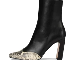 Steve Madden Lyle Black Leather Snake Outlet