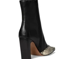 Steve Madden Lyle Black Leather Snake Outlet