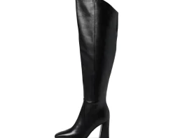 Naturalizer Lyric - Wide Calf Black Leather