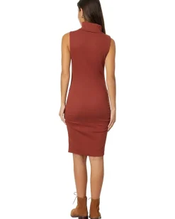 Michael Stars Macy Dress Pecan Discount