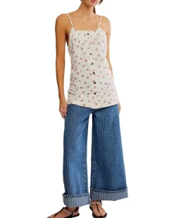 Women Free People Maddie Printed Tunic