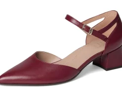 Naturalizer Maddox Cranberry Red Leather Discount