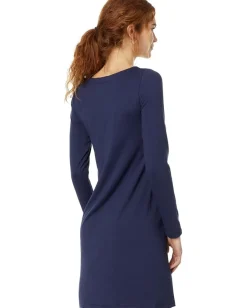 Lilly Pulitzer Maddox Upf 50+ Dress True Navy Best