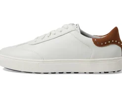 Johnston & Murphy Madison Studded Hybrid White Best