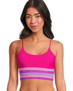 Beach Riot Mae top Raspberry Color-Block Sale