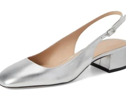 Stuart Weitzman Maeve Slingback 35 Silver Best