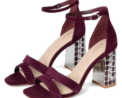 Dune London Majestical Burgundy Suede Sale