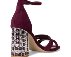 Dune London Majestical Burgundy Suede Sale