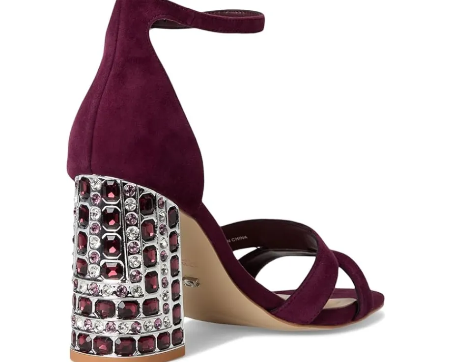 Dune London Majestical Burgundy Suede Sale