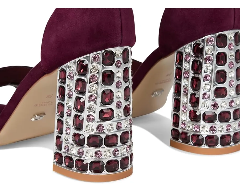 Dune London Majestical Burgundy Suede Sale