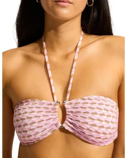Women Seafolly Mala Ring Front Bandeau