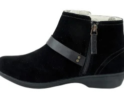 Revitalign Malibu Suede Leather Boot Black Hot