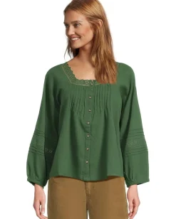 Women Toad&Co Manzana Peasant Long Sleeve Shirt