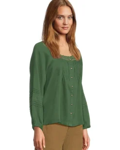 Women Toad&Co Manzana Peasant Long Sleeve Shirt