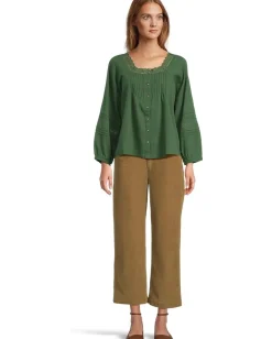 Women Toad&Co Manzana Peasant Long Sleeve Shirt