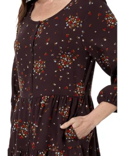Women Toad&Co Manzana Tiered Long Sleeve Dress