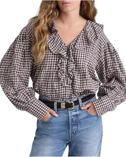 Madewell Marciana Top Chocolate Raisin New