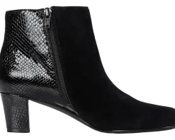 David Tate Marconi Black Suede/Snake New