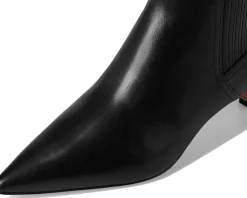 Cole Haan Marcy Chelsea Bootie Black Leather New