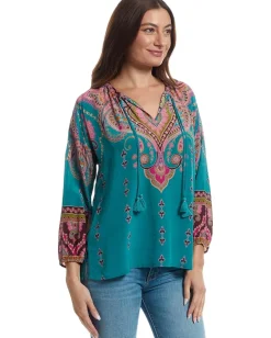 Johnny Was Margot Blouse - Angelia Clearance