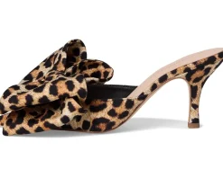 Loeffler Randall Margot Bow Mule Leopard