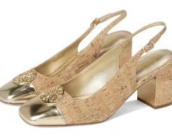 Women Lilly Pulitzer Mari Cork Slingback Pumps
