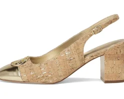 Women Lilly Pulitzer Mari Cork Slingback Pumps