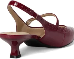 LifeStride Marilyn Slingback Shoes Dark Cherry Hot