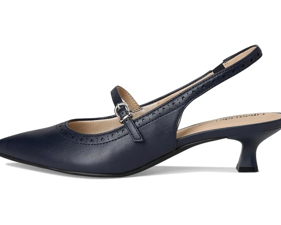 LifeStride Marilyn Slingback Shoes Lux Navy Best
