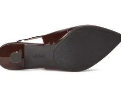 LifeStride Marilyn Slingback Shoes Cognac Brown Sale