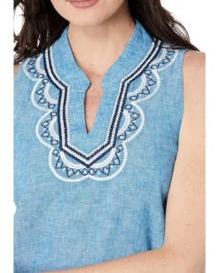 Hatley Marin Shift Dress - Chambray Outlet