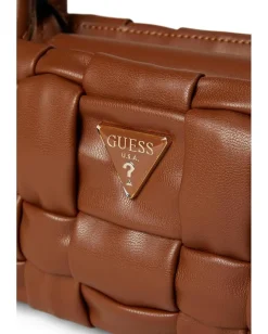 GUESS Marion Shoulder Satchel Cognac Best