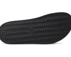 Cole Haan Marisol Footbed Sandals Black Leather New