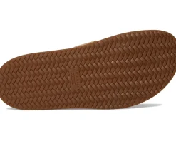 Cole Haan Marlee Fisherman Footbed Sandals Biscuit Leather/Natural Canvas Best